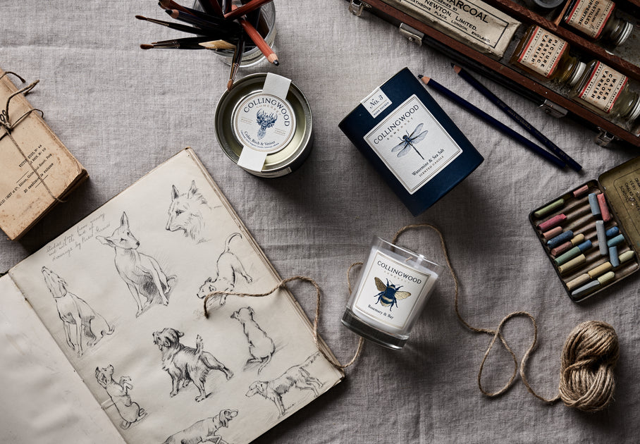 Candles for Concentration and Creativity Collingwood of Somerset